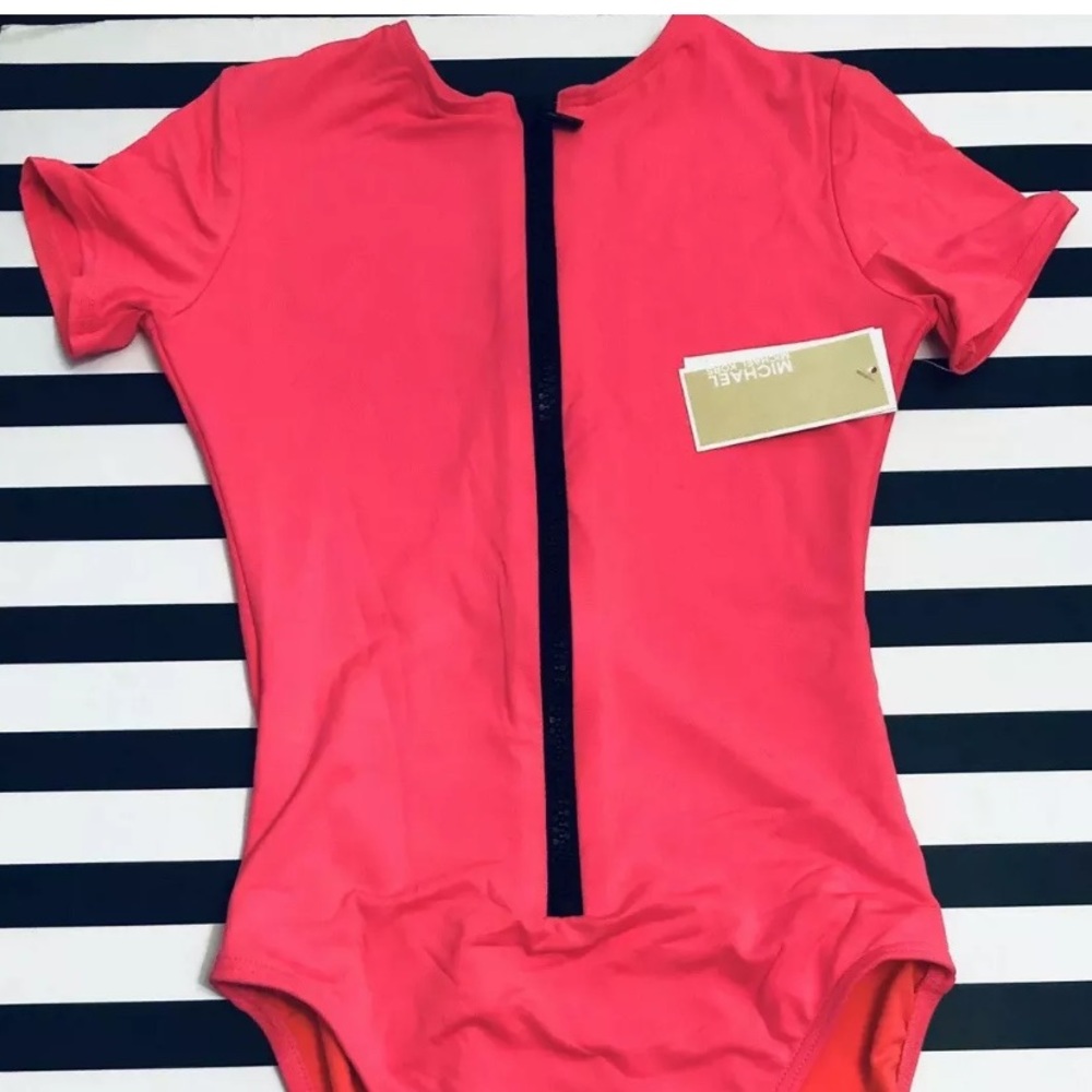 Micheal  by Michael Kors hot pink one piece